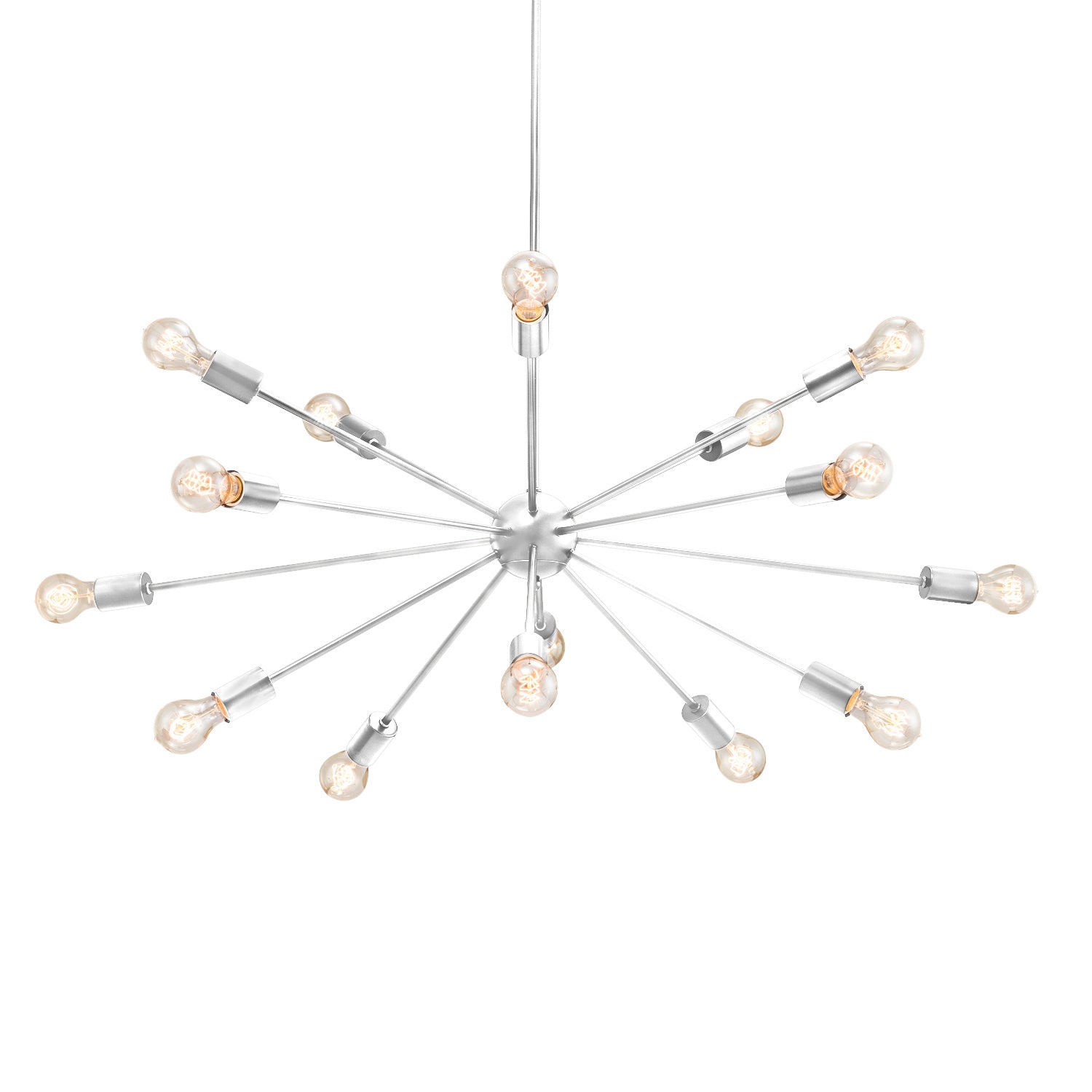 Justice Designs - NSH-8027-CROM - 15 Light Chandelier - Axion - Polished Chrome