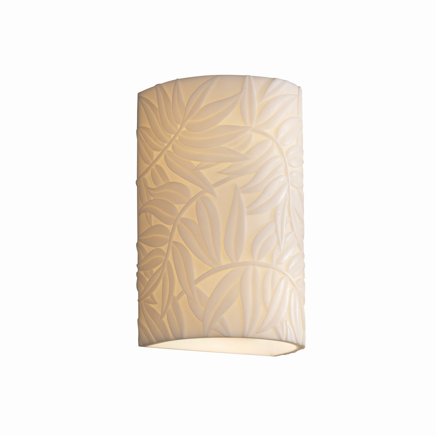 Justice Designs - PNA-1265W-BMBO - One Light Outdoor Wall Sconce - Porcelina - Bamboo