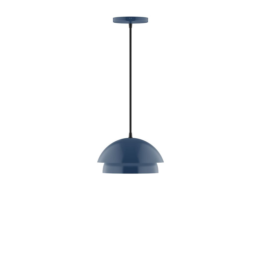 Montclair Light Works - PEBX445-50-C01 - One Light Pendant - Nest - Navy