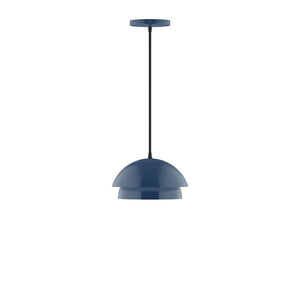 Montclair Light Works - PEBX445-50-C01 - One Light Pendant - Nest - Navy