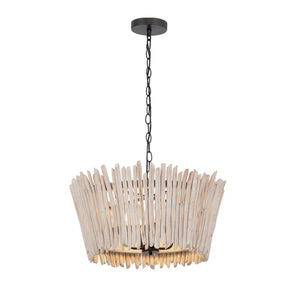 Maxim - 22424WWTBZ - Four Light Chandelier - Baywood - Textured Bronze