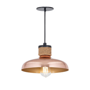 Maxim - 22492CP - One Light Pendant - Bingham - Copper