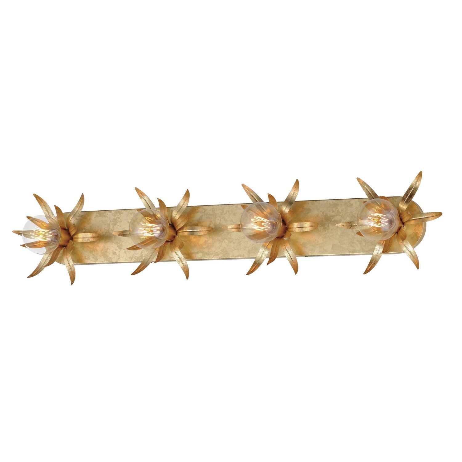 Maxim - 2887GL - Four Light Wall Sconce - Paloma - Gold Leaf