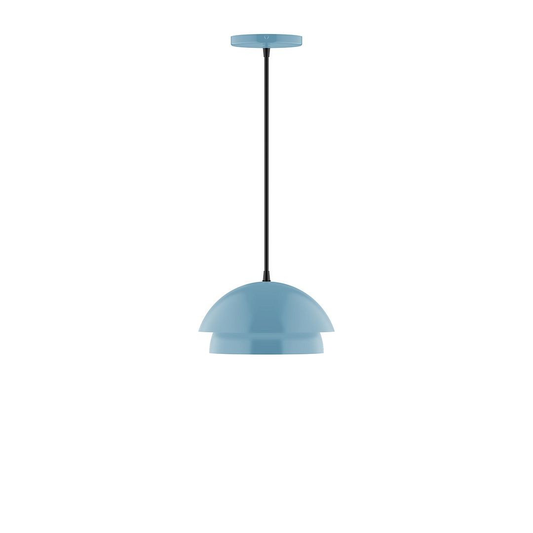 Montclair Light Works - PEBX445-54-C01 - One Light Pendant - Nest - Light Blue