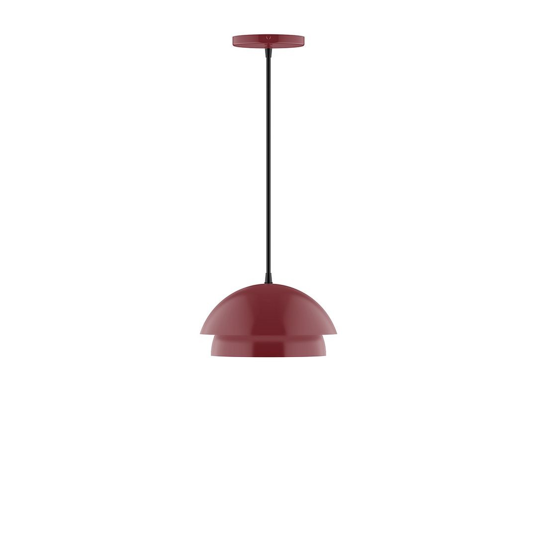 Montclair Light Works - PEBX445-55-C01 - One Light Pendant - Nest - Barn Red