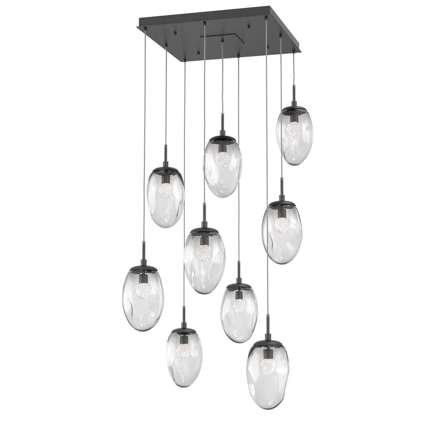 Hammerton Studio - CHB0067-09-GP-FC-C01-L3 - LED Pendant - Meteo - Graphite