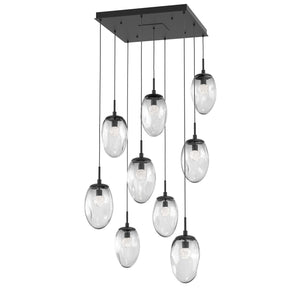 Hammerton Studio - CHB0067-09-MB-FC-C01-L1 - LED Pendant - Meteo - Matte Black