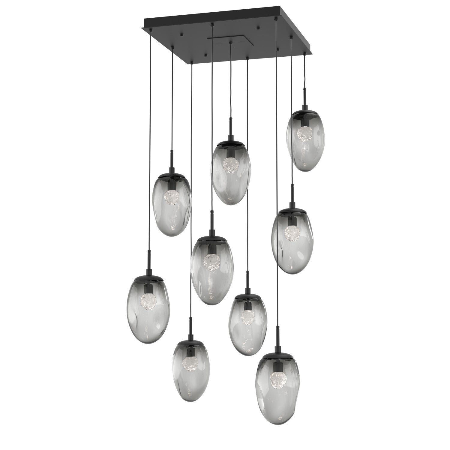 Hammerton Studio - CHB0067-09-MB-FS-C01-L3 - LED Pendant - Meteo - Matte Black