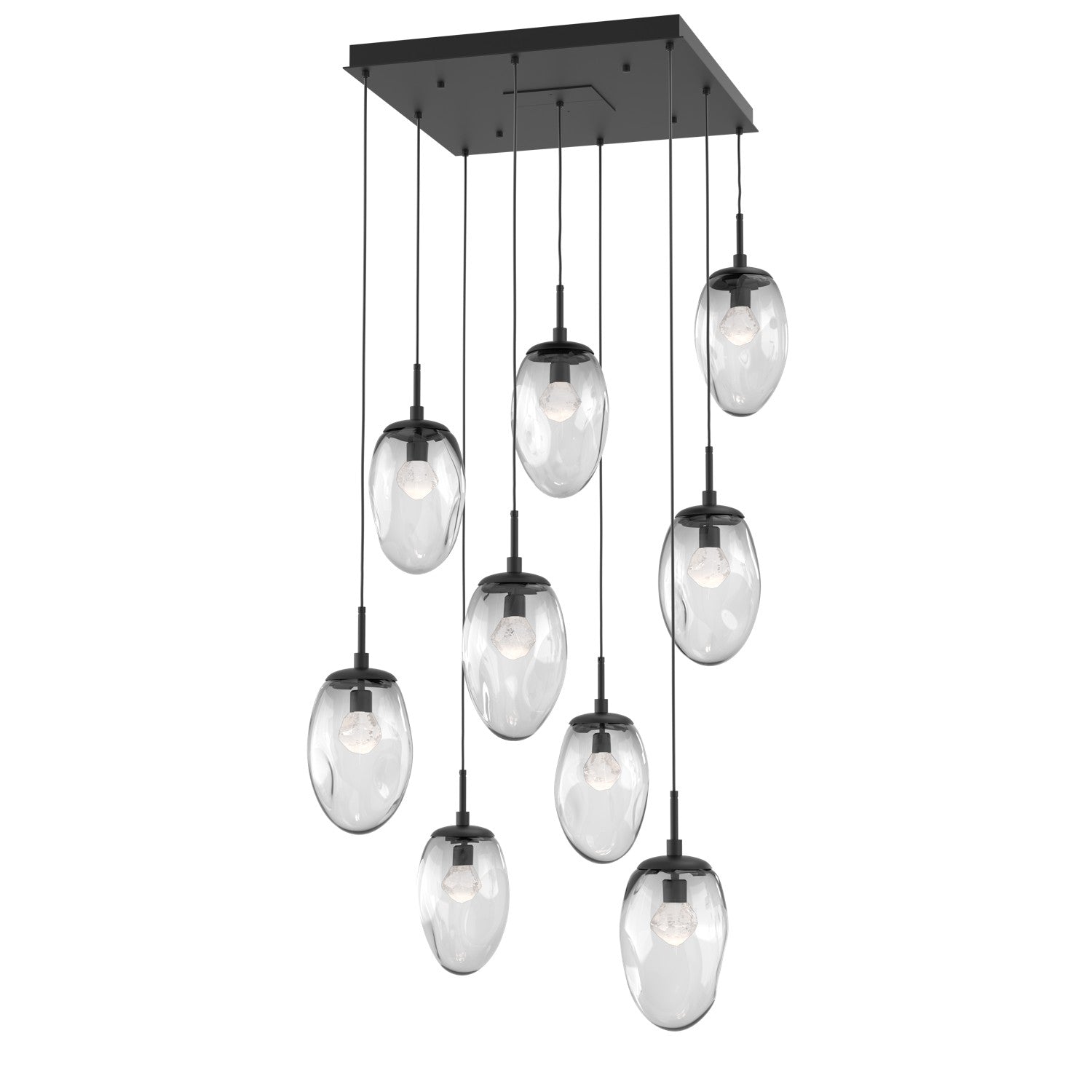 Hammerton Studio - CHB0067-09-MB-ZC-C01-L3 - LED Pendant - Meteo - Matte Black