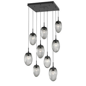 Hammerton Studio - CHB0067-09-MB-ZS-C01-L3 - LED Pendant - Meteo - Matte Black
