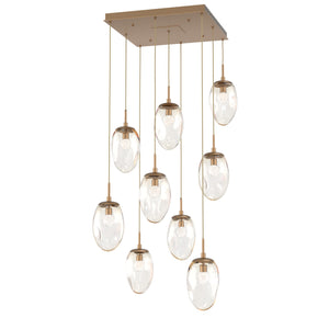 Hammerton Studio - CHB0067-09-NB-FA-C01-L1 - LED Pendant - Meteo - Novel Brass
