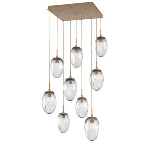 Hammerton Studio - CHB0067-09-NB-FC-C01-L1 - LED Pendant - Meteo - Novel Brass