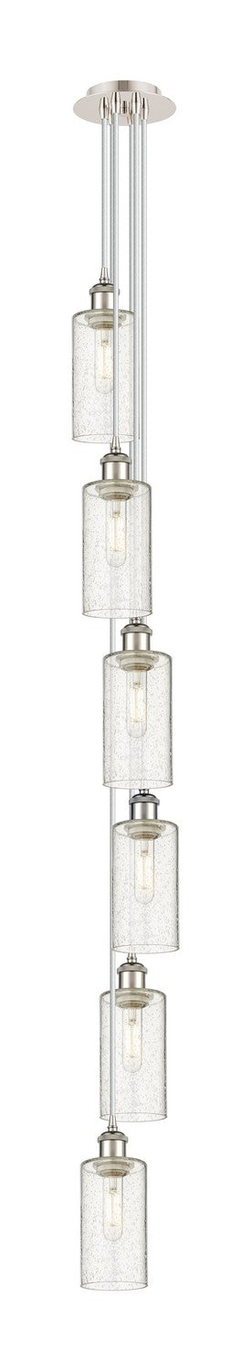 Innovations - 106B-6P-PN-G434-7SDY - Six Light Pendant - Downtown Urban - Polished Nickel