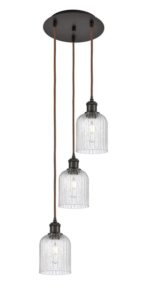 Innovations - 113B-3P-OB-G559-5SDY - Three Light Pendant - Ballston - Oil Rubbed Bronze