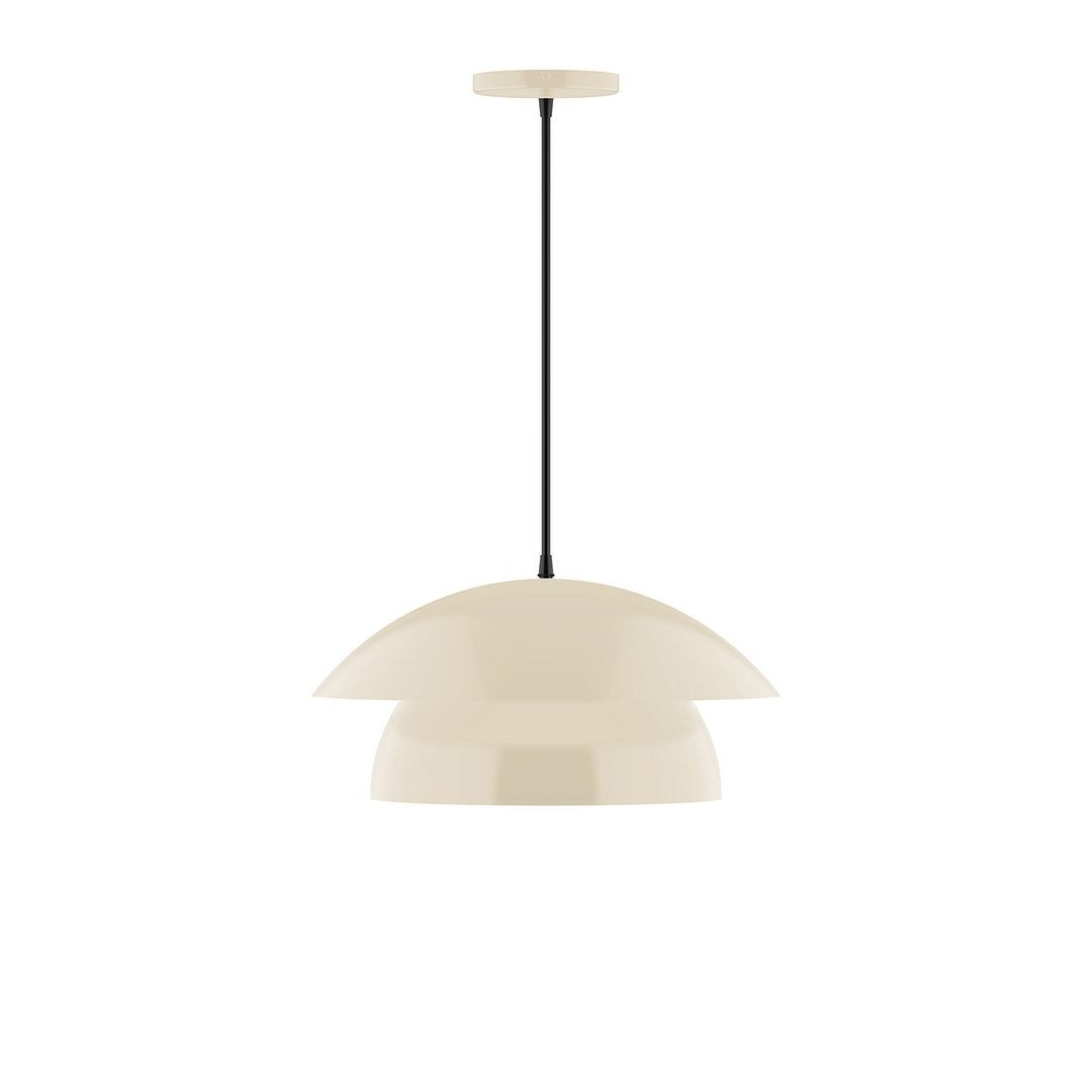 Montclair Light Works - PEBX446-16-C01 - One Light Pendant - Nest - Cream