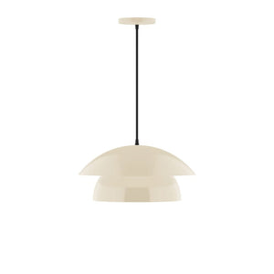 Montclair Light Works - PEBX446-16-C01 - One Light Pendant - Nest - Cream