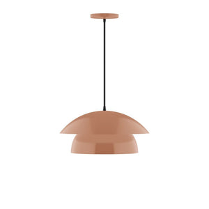 Montclair Light Works - PEBX446-19-C01 - One Light Pendant - Nest - Terracotta