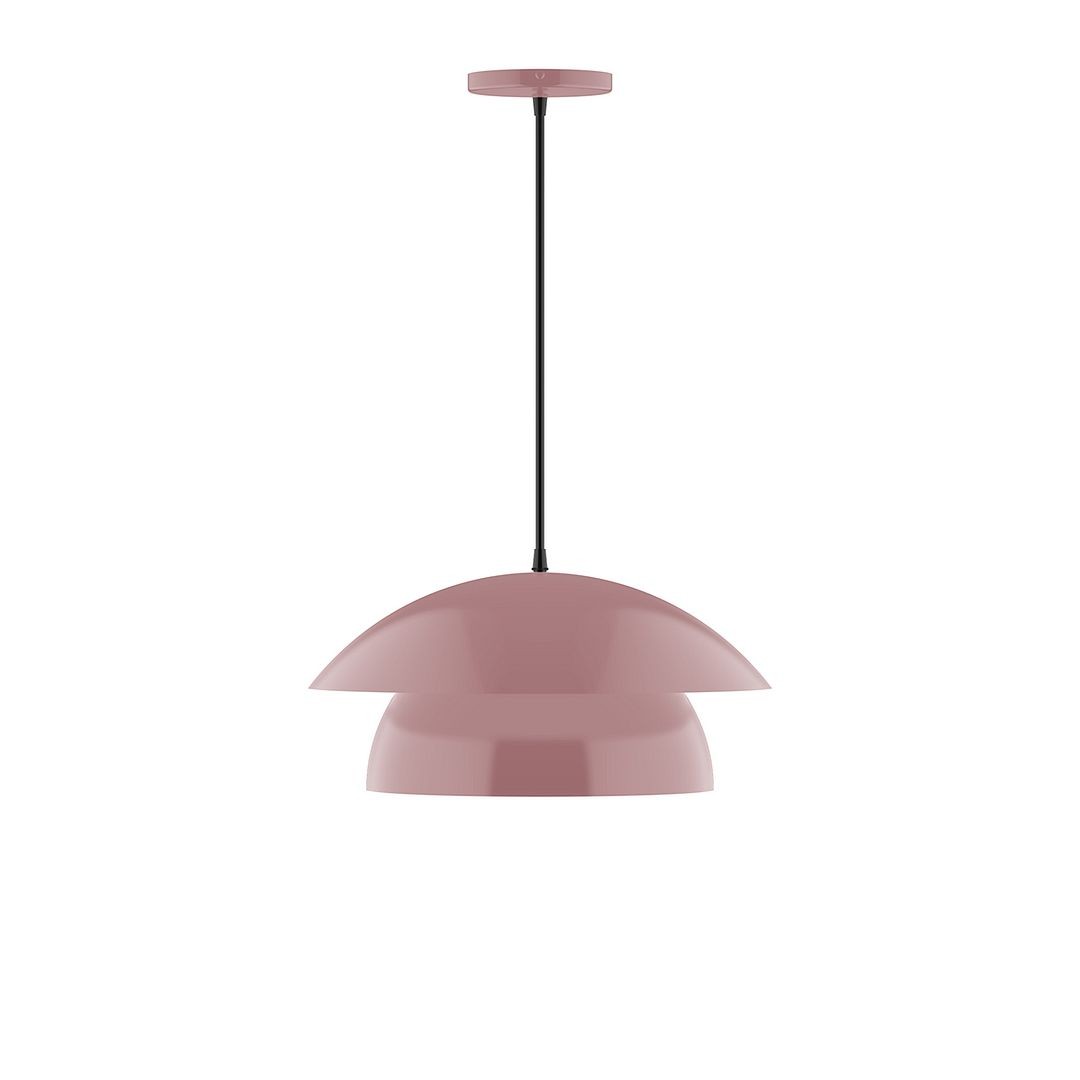 Montclair Light Works - PEBX446-20-C01 - One Light Pendant - Nest - Mauve