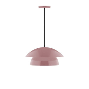 Montclair Light Works - PEBX446-20-C01 - One Light Pendant - Nest - Mauve