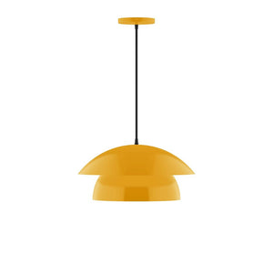 Montclair Light Works - PEBX446-21-C01 - One Light Pendant - Nest - Bright Yellow