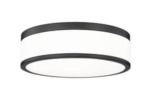 Z-Lite - 1012F12-MB-LED - LED Flush Mount - Ballord - Matte Black