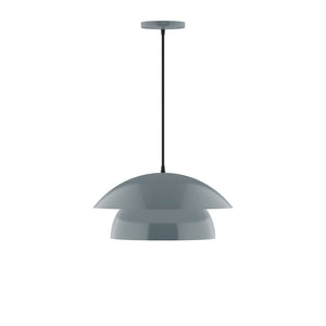 Montclair Light Works - PEBX446-40-C01 - One Light Pendant - Nest - Slate Gray