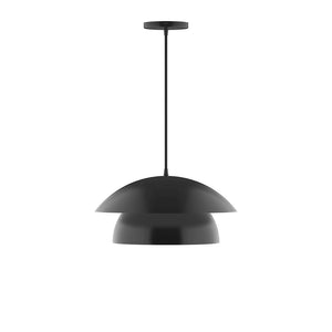 Montclair Light Works - PEBX446-41-C01 - One Light Pendant - Nest - Black