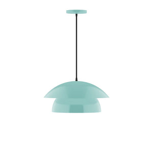 Montclair Light Works - PEBX446-48-C01 - One Light Pendant - Nest - Sea Green