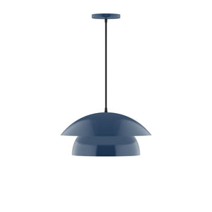 Montclair Light Works - PEBX446-50-C01 - One Light Pendant - Nest - Navy