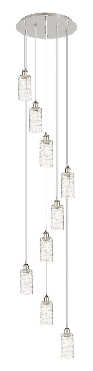 Innovations - 119B-9P-PN-G434-7DE - Nine Light Pendant - Downtown Urban - Polished Nickel