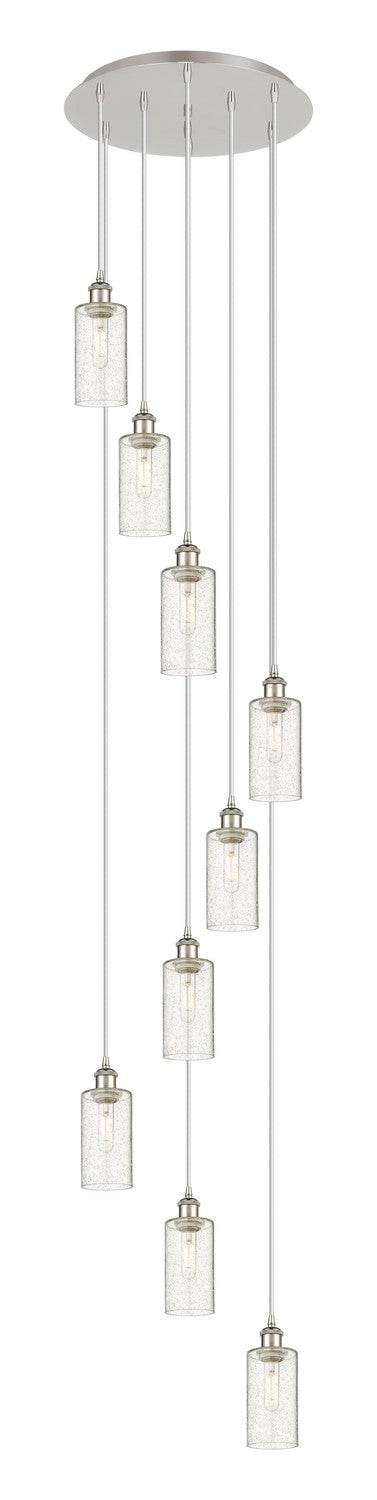 Innovations - 119B-9P-PN-G434-7SDY - Nine Light Pendant - Downtown Urban - Polished Nickel