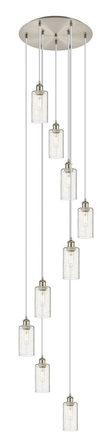 Innovations - 119B-9P-SN-G434-7SDY - Nine Light Pendant - Downtown Urban - Brushed Satin Nickel