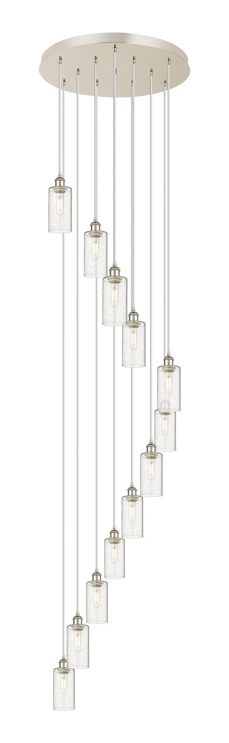 Innovations - 126B-12P-PN-G434-7SDY - 12 Light Pendant - Downtown Urban - Polished Nickel