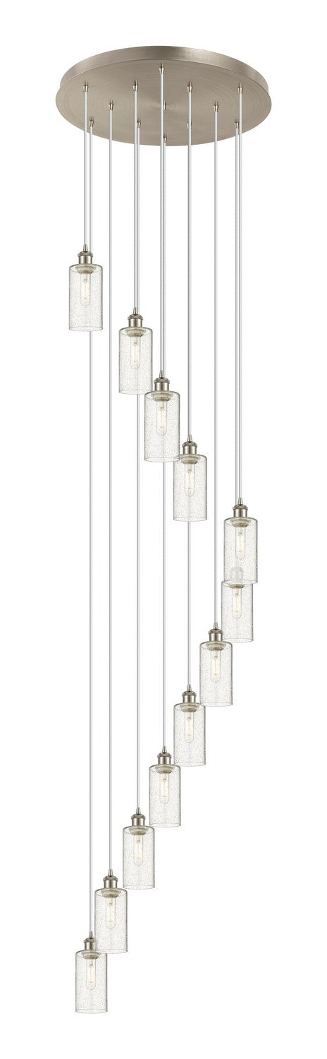 Innovations - 126B-12P-SN-G434-7SDY - 12 Light Pendant - Downtown Urban - Brushed Satin Nickel