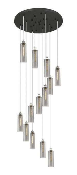 Innovations - 132BK-B-13P-PN-G434-12SM - 13 Light Pendant - Downtown Urban - Polished Nickel