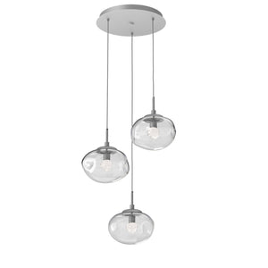 Hammerton Studio - CHB0068-03-CS-FC-C01-L3 - LED Pendant - Nebula - Classic Silver