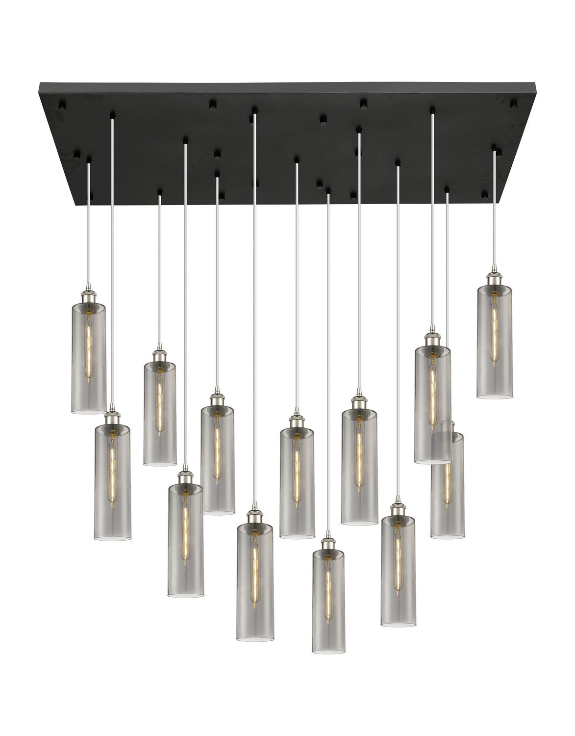 Innovations - 154BK-B-13P-PN-G434-12SM - 13 Light Pendant - Downtown Urban - Polished Nickel