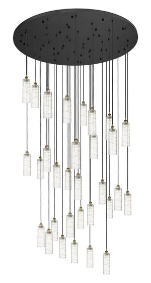 Innovations - 160BK-B-31P-BB-G434-12DE - 31 Light Pendant - Downtown Urban - Brushed Brass