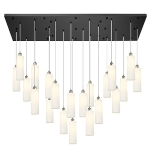 Innovations - 172BK-B-21P-SN-G434-12WH - 21 Light Pendant - Downtown Urban - Brushed Satin Nickel