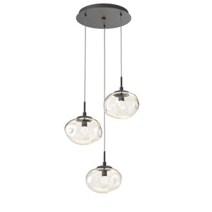 Hammerton Studio - CHB0068-03-GP-FA-C01-L1 - LED Pendant - Nebula - Graphite