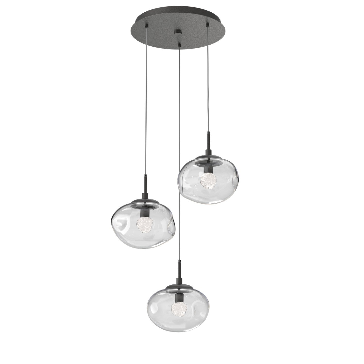 Hammerton Studio - CHB0068-03-GP-FC-C01-L1 - LED Pendant - Nebula - Graphite