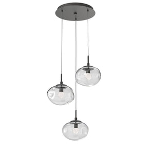 Hammerton Studio - CHB0068-03-GP-FC-C01-L1 - LED Pendant - Nebula - Graphite
