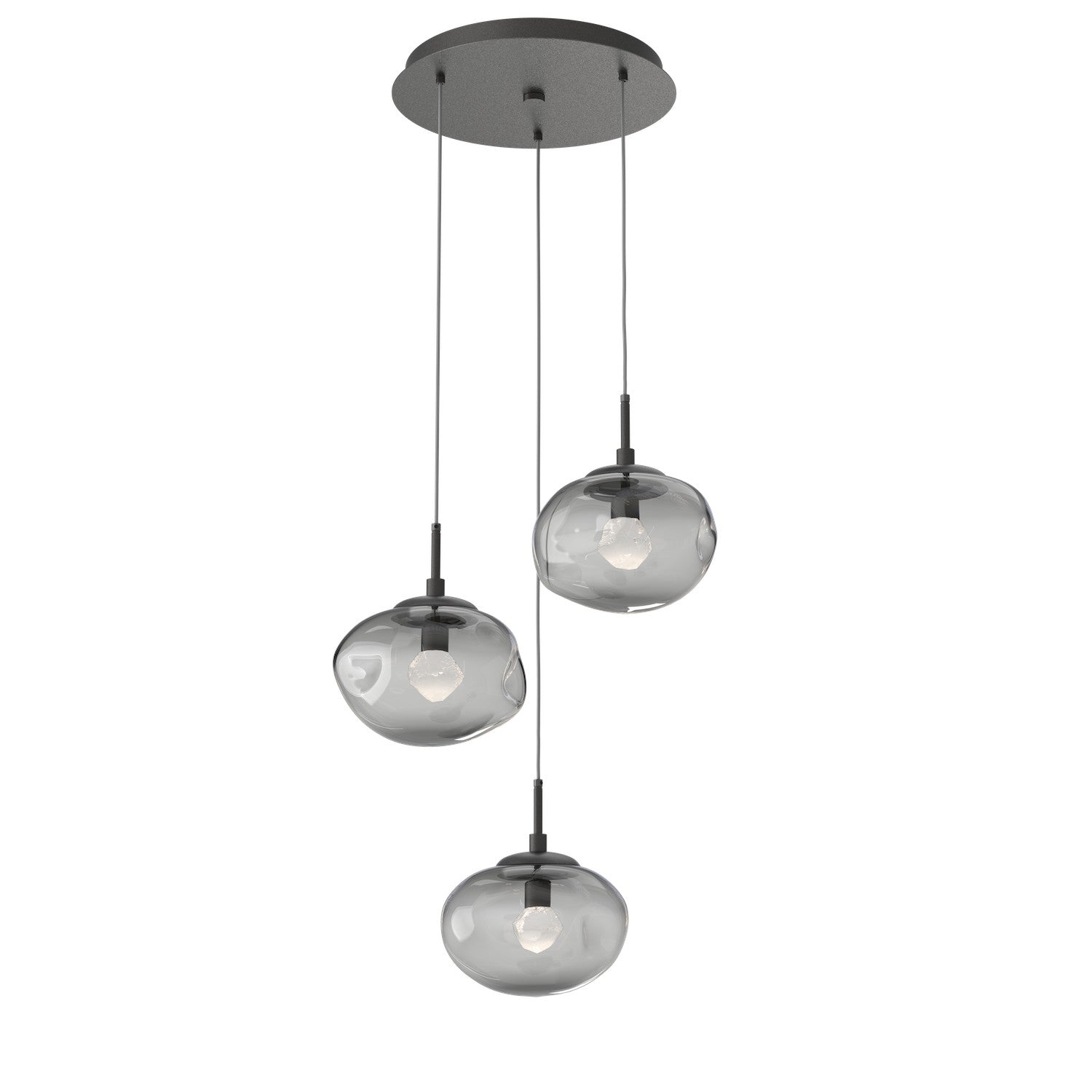 Hammerton Studio - CHB0068-03-GP-ZS-C01-L3 - LED Pendant - Nebula - Graphite