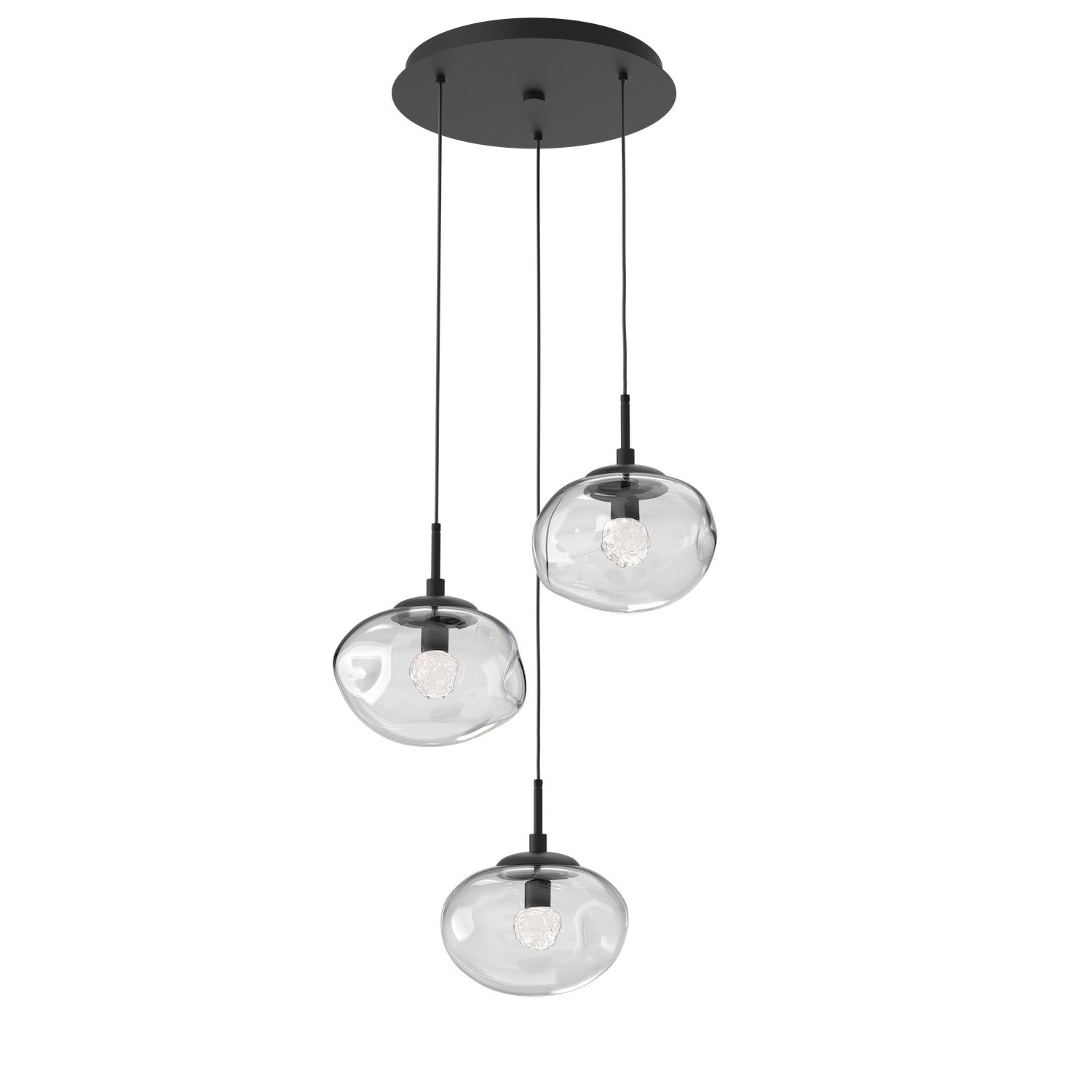 Hammerton Studio - CHB0068-03-MB-FC-C01-L1 - LED Pendant - Nebula - Matte Black