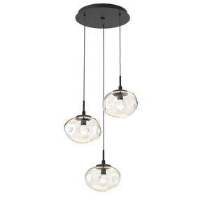 Hammerton Studio - CHB0068-03-MB-ZA-C01-L1 - LED Pendant - Nebula - Matte Black
