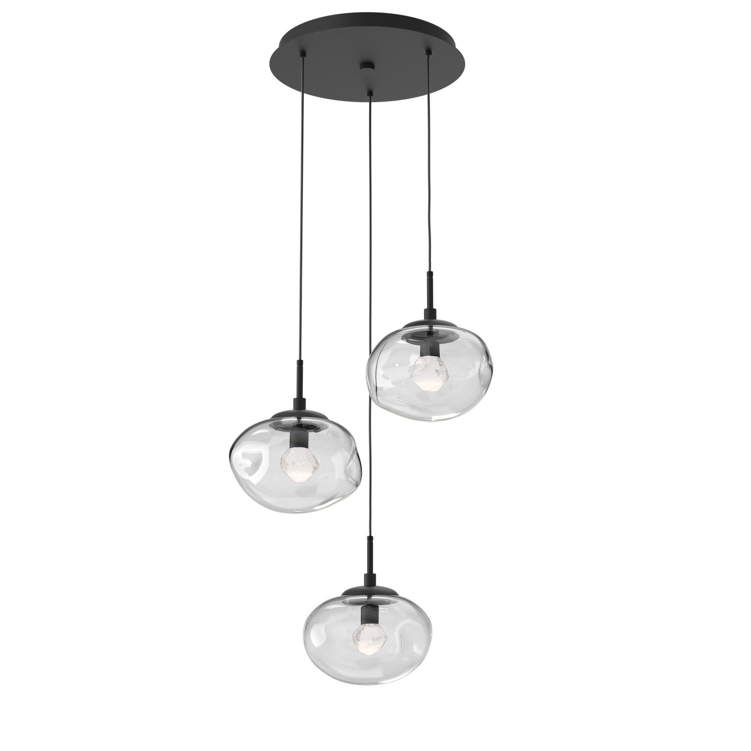Hammerton Studio - CHB0068-03-MB-ZC-C01-L3 - LED Pendant - Nebula - Matte Black