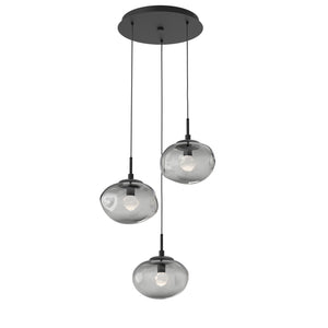 Hammerton Studio - CHB0068-03-MB-ZS-C01-L3 - LED Pendant - Nebula - Matte Black