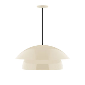 Montclair Light Works - PEBX447-16-C01 - One Light Pendant - Nest - Cream