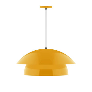 Montclair Light Works - PEBX447-21-C02 - One Light Pendant - Nest - Bright Yellow