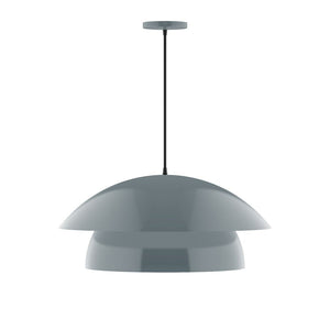 Montclair Light Works - PEBX447-40-C01 - One Light Pendant - Nest - Slate Gray